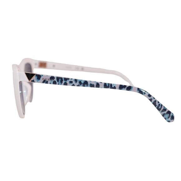 GUESS Cat Eye Womens Sunglasses - White / Blue Gradient - NWT - Picture 4 of 11